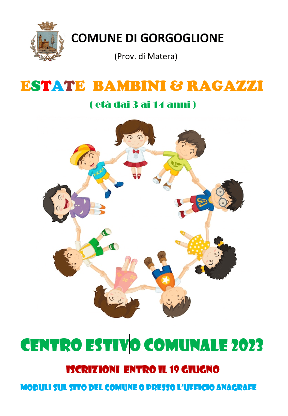 Centro estivo comunale 2023